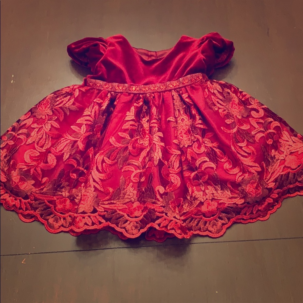Red Baby Special Occasion Dress